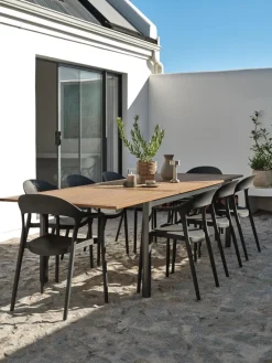 Clearance ULBJERGMesa de jardín ULBJERG A99xL214/297 madera dura Mesas De Jardín