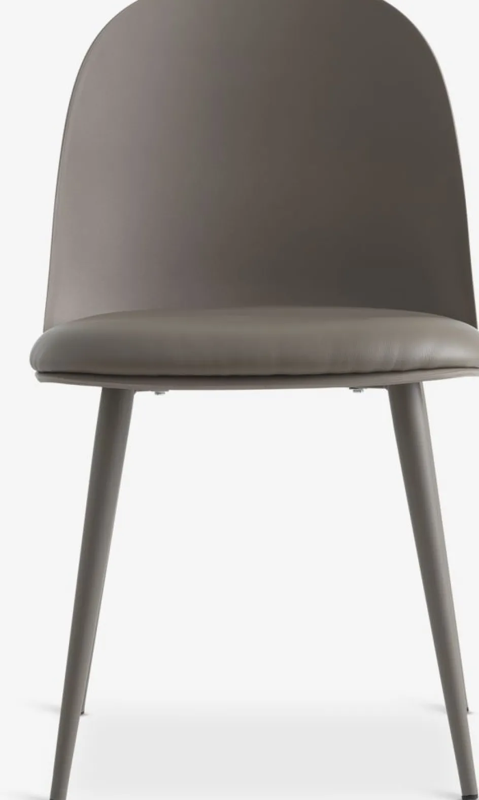 Online ULDALSilla de comedor ULDAL polipiel marrón Sillas De Comedor
