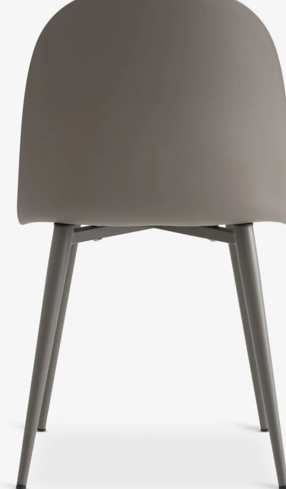 Online ULDALSilla de comedor ULDAL polipiel marrón Sillas De Comedor