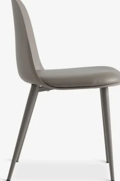 Online ULDALSilla de comedor ULDAL polipiel marrón Sillas De Comedor