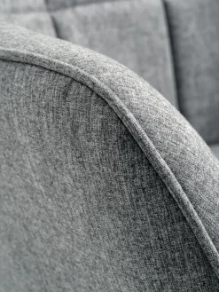 Discount ULDUMSillón ULDUM tela gris/negro Sillones