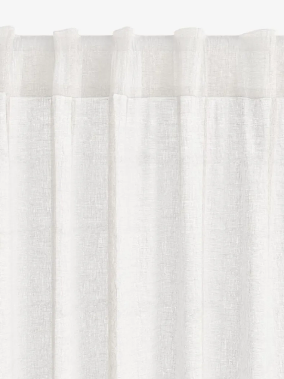 Clearance UNNENCortina UNNEN 1x140x300 aspecto lino Cortinas Traslúcidas