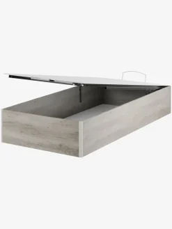 Outlet URUNDAGOLDCanapé 90x200cm URUNDA GA55 gris claro Camas Con Almacenaje|90 X 190 Cm