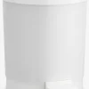 New UTBYCubo con pedal UTBY 3L plástico blanco Cubos De Baño|Cuidado Personal