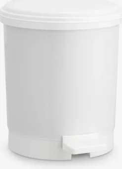 New UTBYCubo con pedal UTBY 3L plástico blanco Cubos De Baño|Cuidado Personal