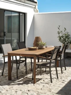 UVDALMesa de jardín UVDAL A95xL223 madera dura Mesas De Jardín