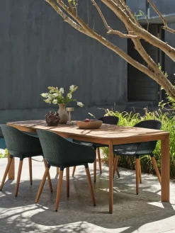 UVDALMesa de jardín UVDAL A95xL223 madera dura Mesas De Jardín