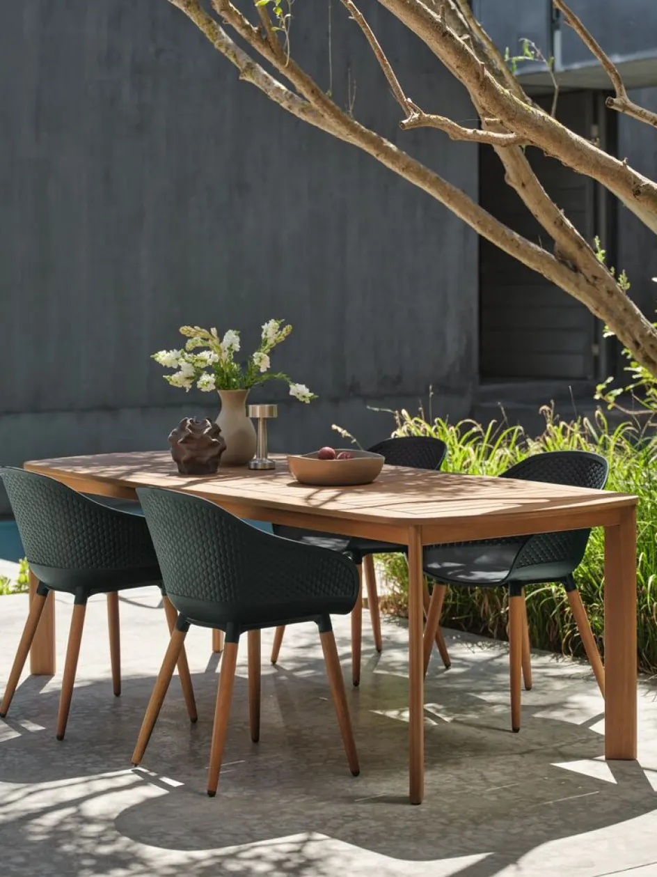 UVDALMesa de jardín UVDAL A95xL223 madera dura Mesas De Jardín