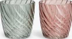 Clearance VAGNPortavelas VAGN Ø8xA8cm cristal variado Portavelas