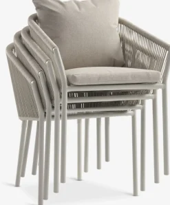 Sale VAMDRUP + GILJAMesa VAMDRUP Ø70 + 2 sillas GILJA beis Conjuntos Mesa Y Sillas De Jardín