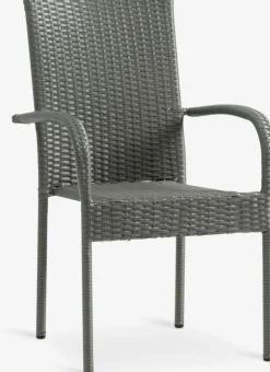 New VAMDRUP + GUDHJEMMesa VAMDRUP Ø70 + 2 sillas GUDHJEM gris Conjuntos Mesa Y Sillas De Jardín