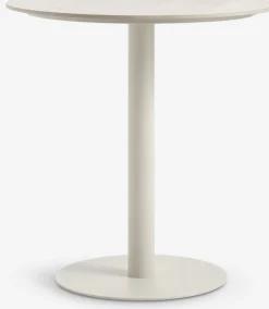 Outlet VAMDRUP + INGSTRUPMesa VAMDRUP Ø70 + 2 sillas INGSTRUP beis Conjuntos Mesa Y Sillas De Jardín