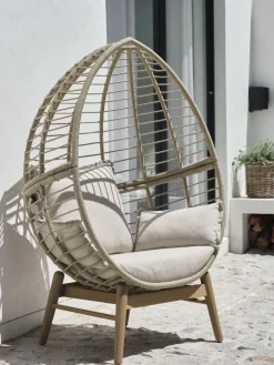 New VARMINGSillón de exterior VARMING natural Sillas De Jardín|Muebles De Jardín