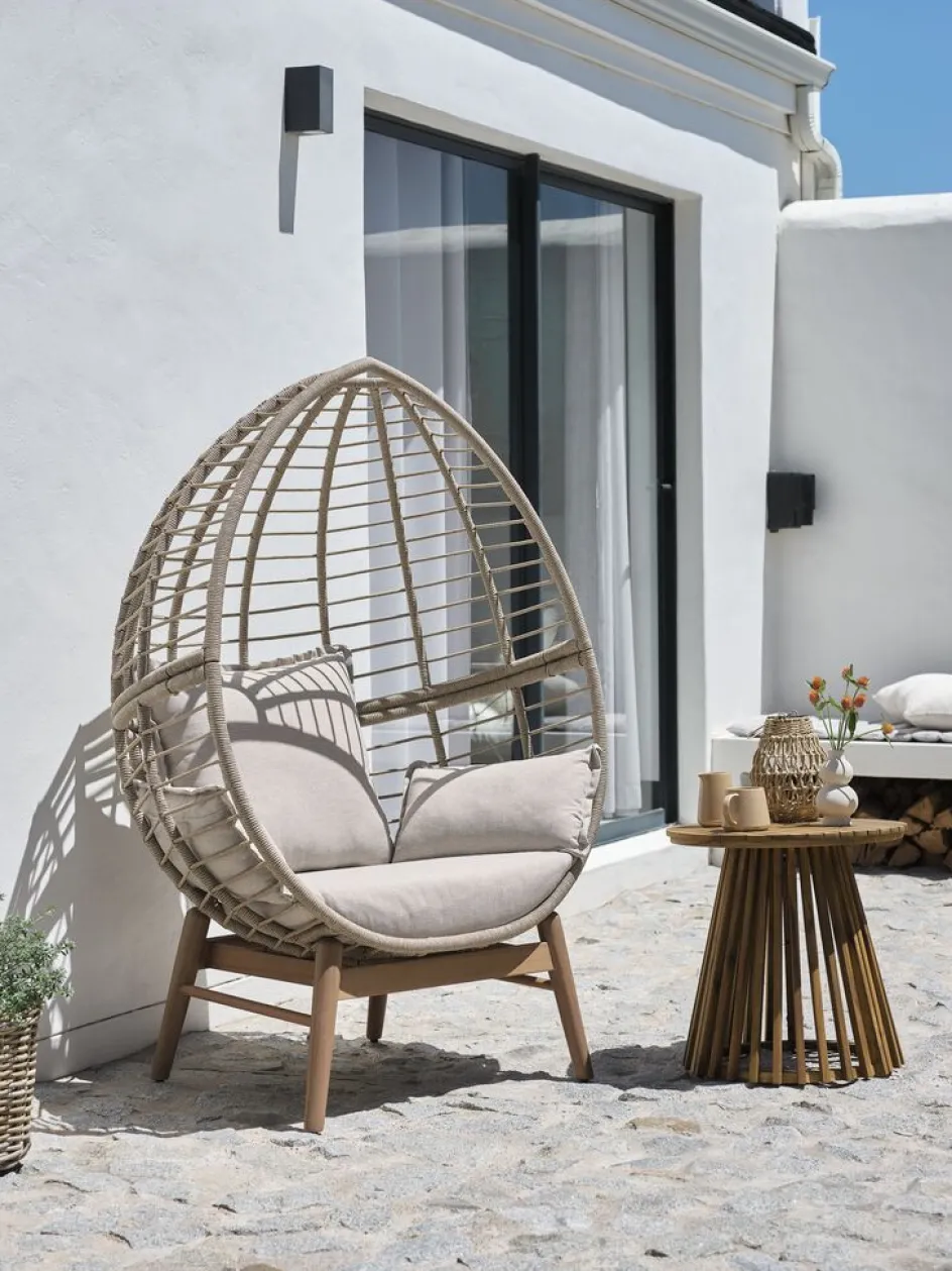New VARMINGSillón de exterior VARMING natural Sillas De Jardín|Muebles De Jardín