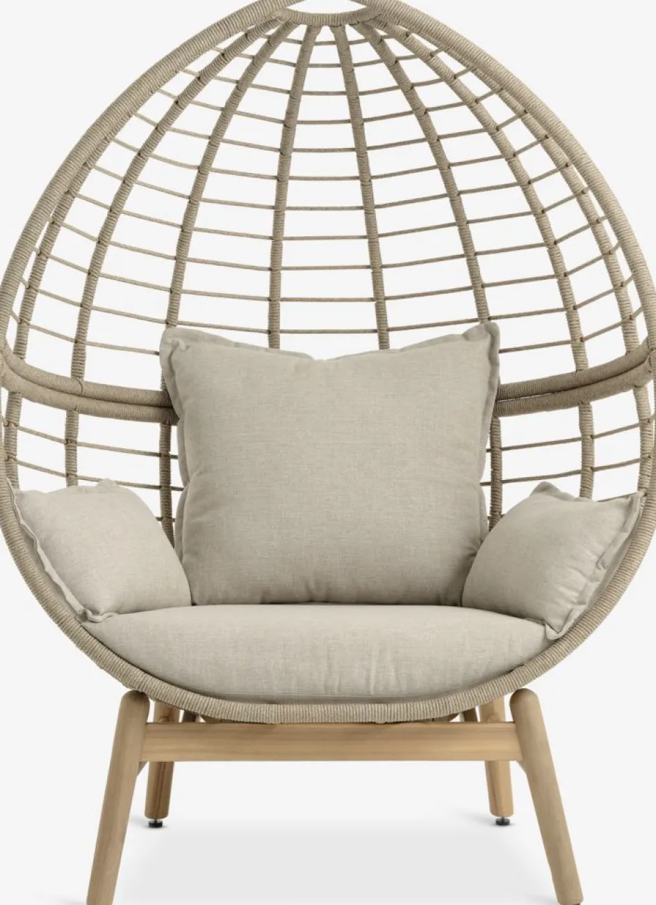 New VARMINGSillón de exterior VARMING natural Sillas De Jardín|Muebles De Jardín