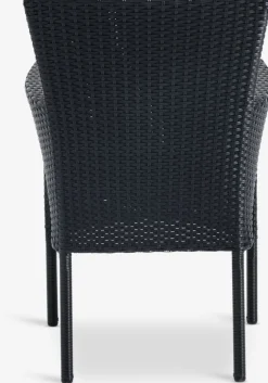 Outlet VATTRUP + AIDTMesa VATTRUP L206/321 + 4 sillas AIDT negro Conjuntos Mesa Y Sillas De Jardín