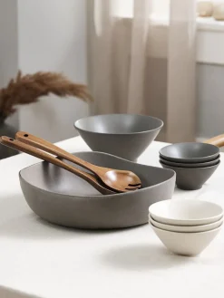 Outlet VEGARDBol VEGARD Ø30xA9cm gris Platos, Boles Y Cubiertos