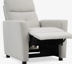 Hot VEJLBYSillón reclinable VEJLBY tela arena claro Sillones