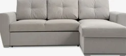 Online VEJLBYSofá cama chaise longue VEJLBY tela arena claro Sofás Cama|Sofás Cama