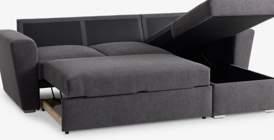 VEJLBYSofá cama con chaise longue VEJLBY tela Sofás Cama|Sofás Cama