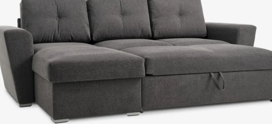 VEJLBYSofá cama con chaise longue VEJLBY tela Sofás Cama|Sofás Cama
