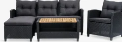 Sale VENConjunto muebles jardín VEN 4 plazas con chaise longue Conjuntos Mesa Y Sillas De Jardín|Muebles De Jardín