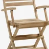 Discount VESTERHAVETSilla plegable VESTERHAVET teca Sillas De Jardín