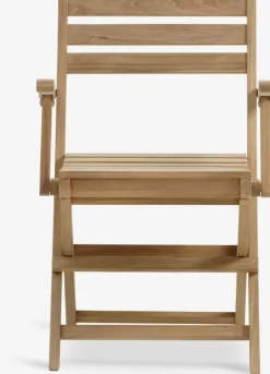 Discount VESTERHAVETSilla plegable VESTERHAVET teca Sillas De Jardín