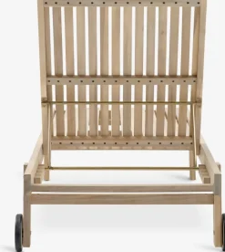 Clearance VESTERMADETumbona VESTERMADE A75xL198 madera dura Muebles De Jardín|Tumbonas