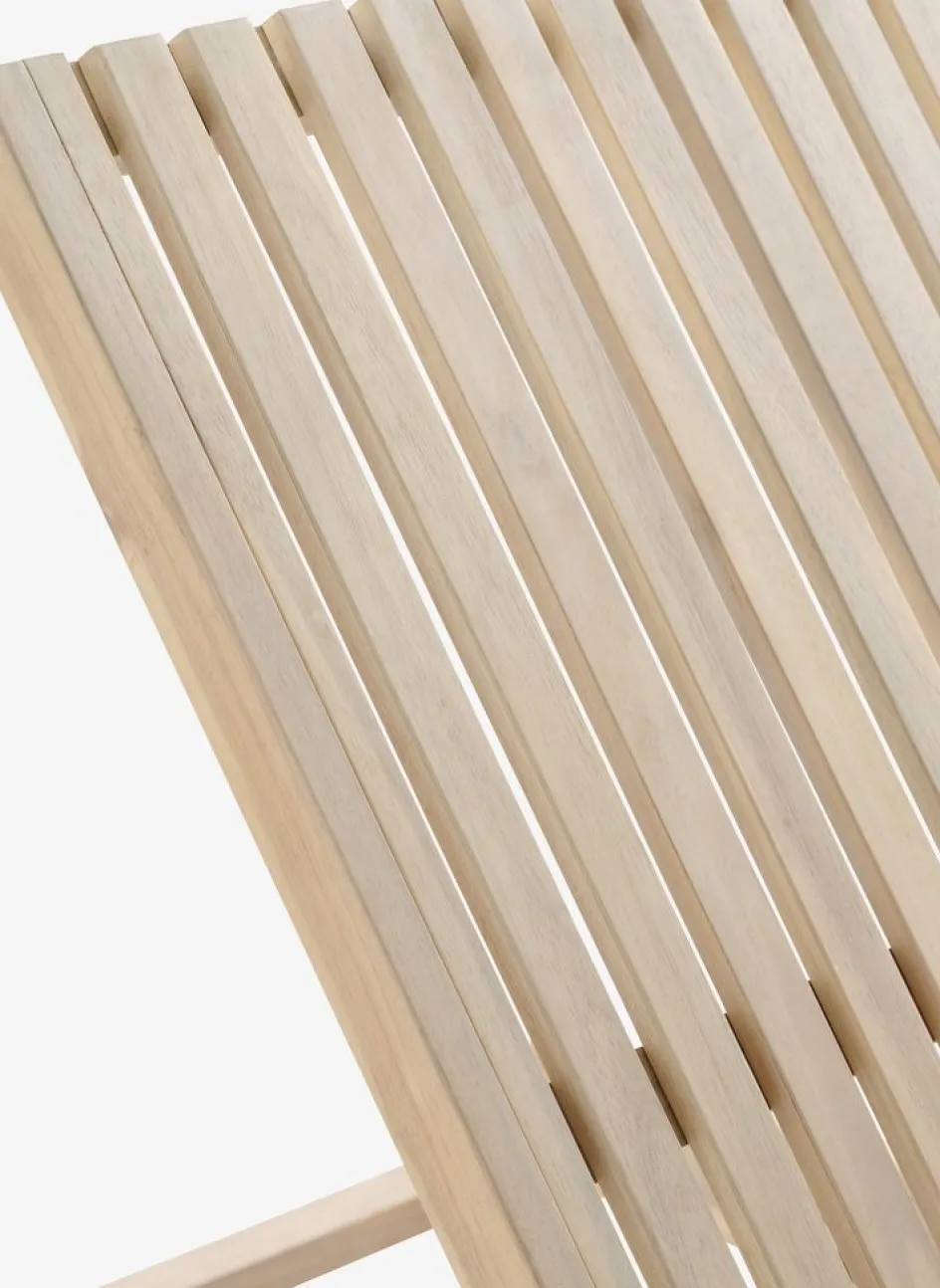 Clearance VESTERMADETumbona VESTERMADE A75xL198 madera dura Muebles De Jardín|Tumbonas