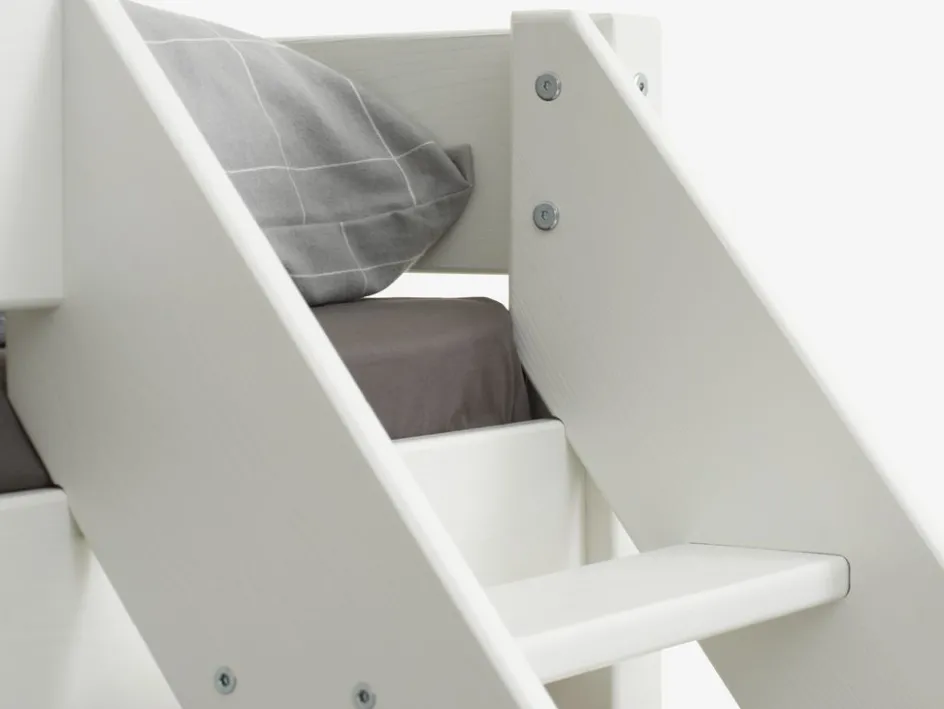 VESTERVIGLitera VESTERVIG 90/140x200 con escalera blanco Niños Camas Para Niños|90 X 200 Cm