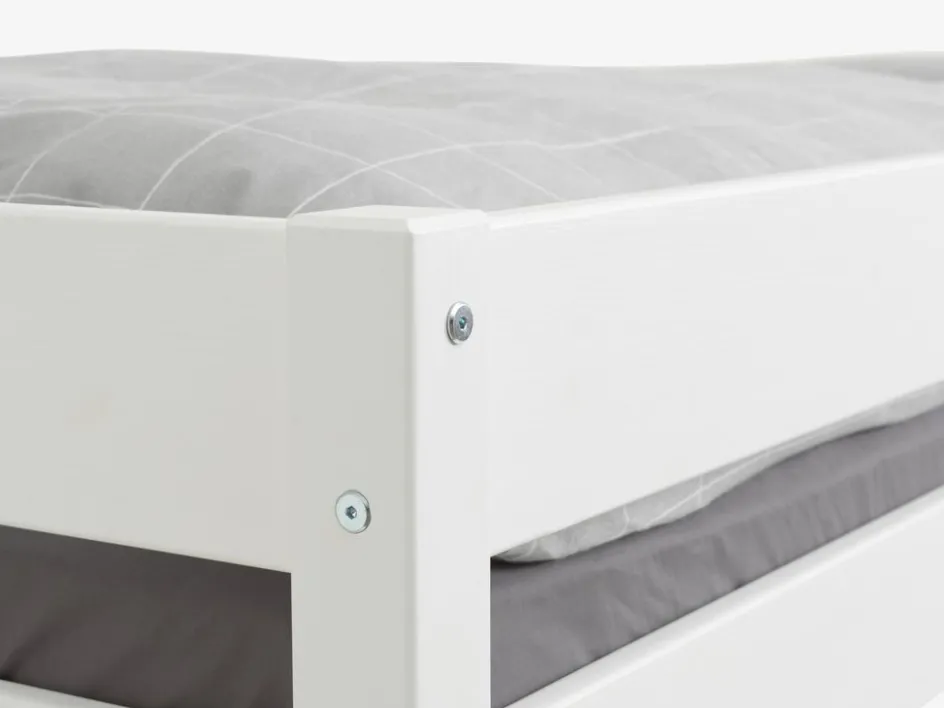 Discount VESTERVIGLitera VESTERVIG 2x90x200 con escalera blanco Niños Camas Para Niños|90 X 200 Cm