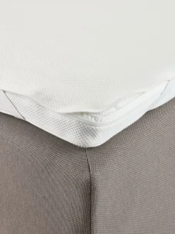 VIDAPLUSSábana encimera impermeable VIDA 90x200 blanco Sábanas Para Colchones|Sábanas Para Toppers