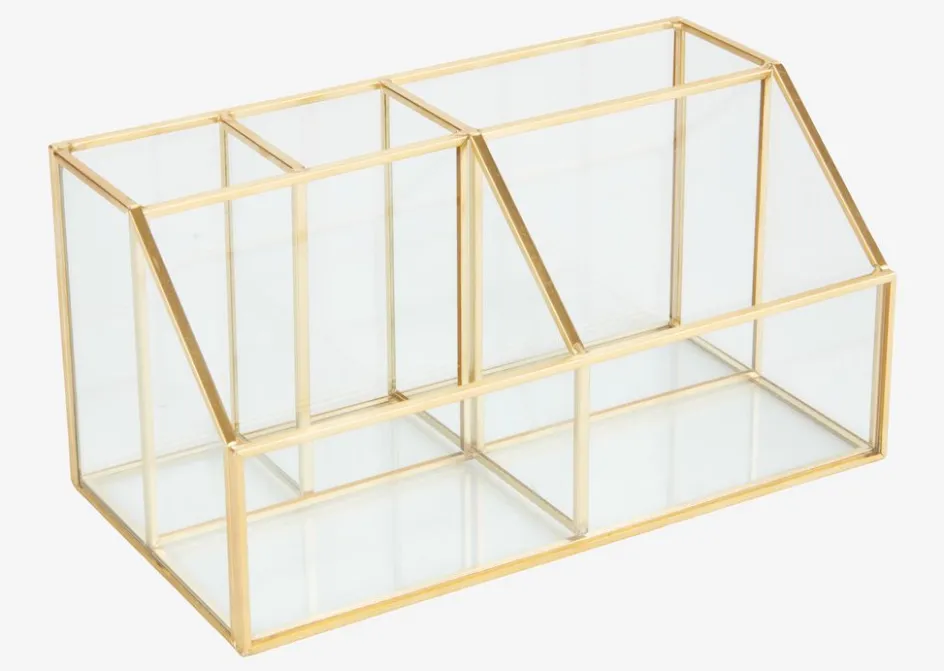 Hot VIKENOrganizador de maquillaje VIKEN A9,5xL18xA5/9cm Cuidado Personal|Almacenaje Para El Baño
