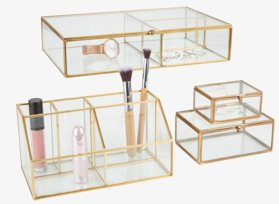 Hot VIKENOrganizador de maquillaje VIKEN A9,5xL18xA5/9cm Cuidado Personal|Almacenaje Para El Baño