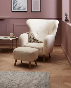 Sale VILDSUNDSillón VILDSUND felpa blanco crudo Sillones