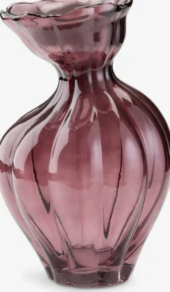 Outlet VILMERJarrón VILMER Ø19xA30cm berenjena Jarrones