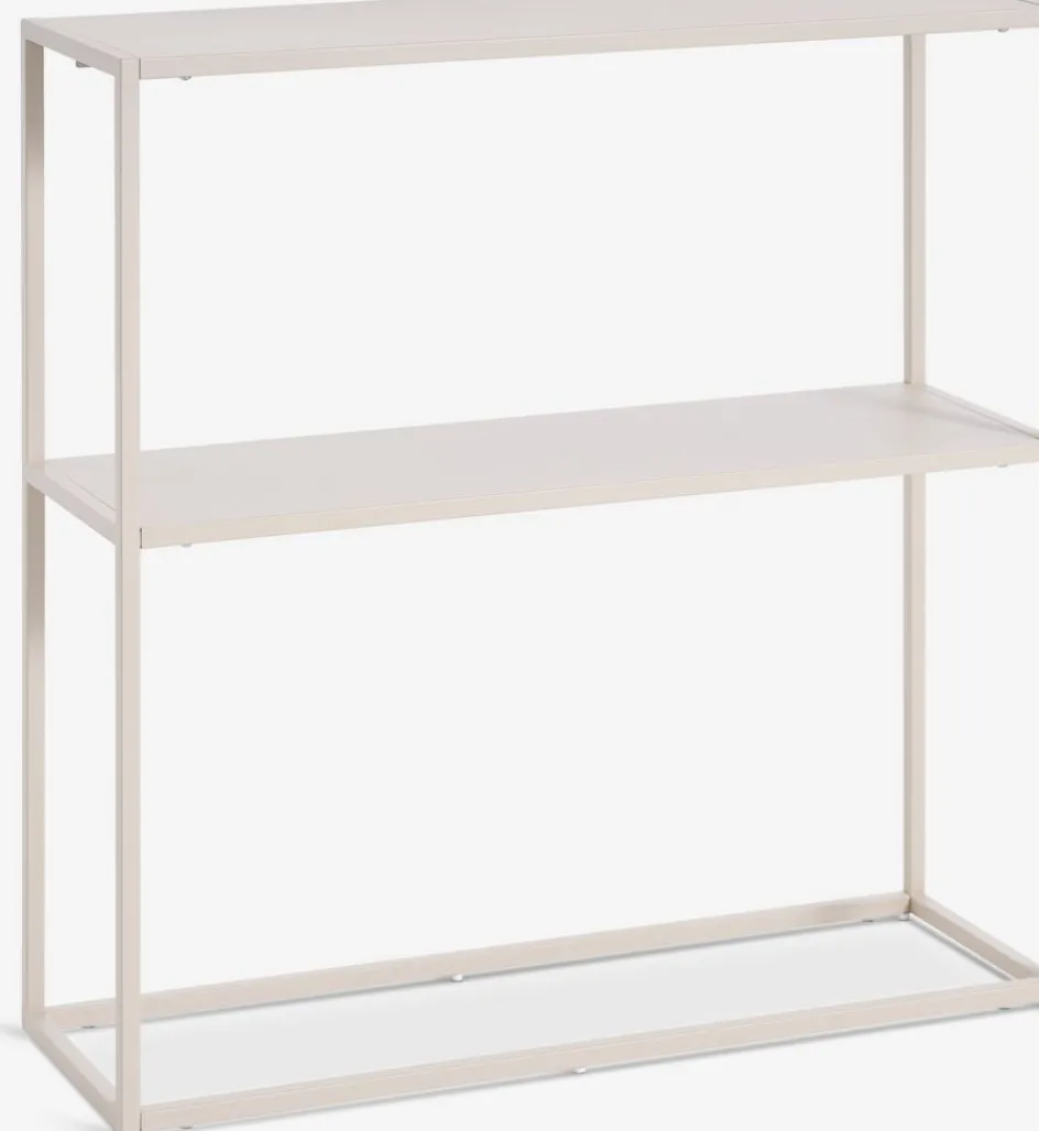 Sale VIRUMMesa consola VIRUM 26x80 con estante beis Consolas|Consolas