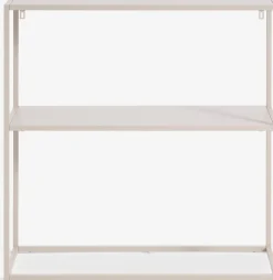 Sale VIRUMMesa consola VIRUM 26x80 con estante beis Consolas|Consolas