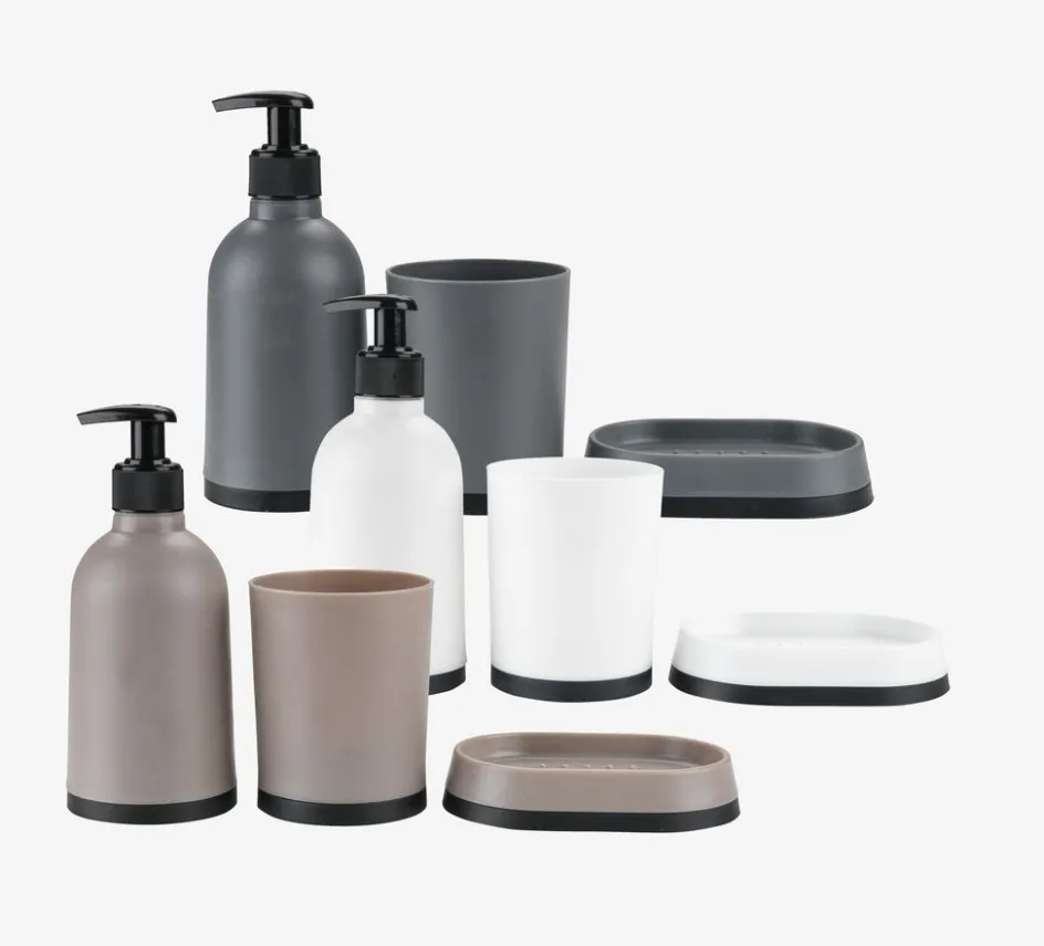 VISLANDAJuego accesorios baño VISLANDA 3 unidades variado Dispensadores De Jabón|Cuidado Personal
