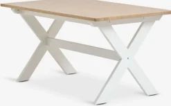 VISLINGEMesa de comedor VISLINGE 90x150 natural/blanco Mesas De Comedor