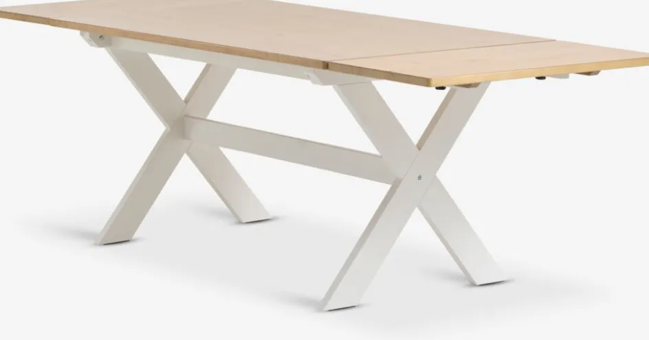 VISLINGEMesa de comedor VISLINGE 90x150 natural/blanco Mesas De Comedor