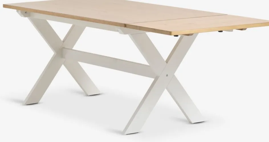 VISLINGEMesa de comedor VISLINGE 90x150 natural/blanco Mesas De Comedor
