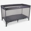 Sale VODSKOVCuna de viaje VODSKOV 65x125 gris oscuro Niños Articulos Para Niños