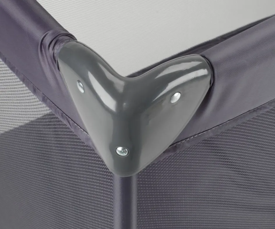Sale VODSKOVCuna de viaje VODSKOV 65x125 gris oscuro Niños Articulos Para Niños