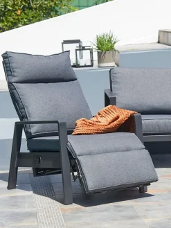VONGESillón de exterior VONGE negro Sillas De Jardín|Muebles De Jardín