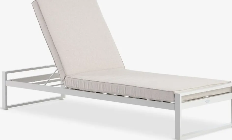 Hot VONGETumbona VONGE A75xL210 secado rápido beis Muebles De Jardín|Tumbonas