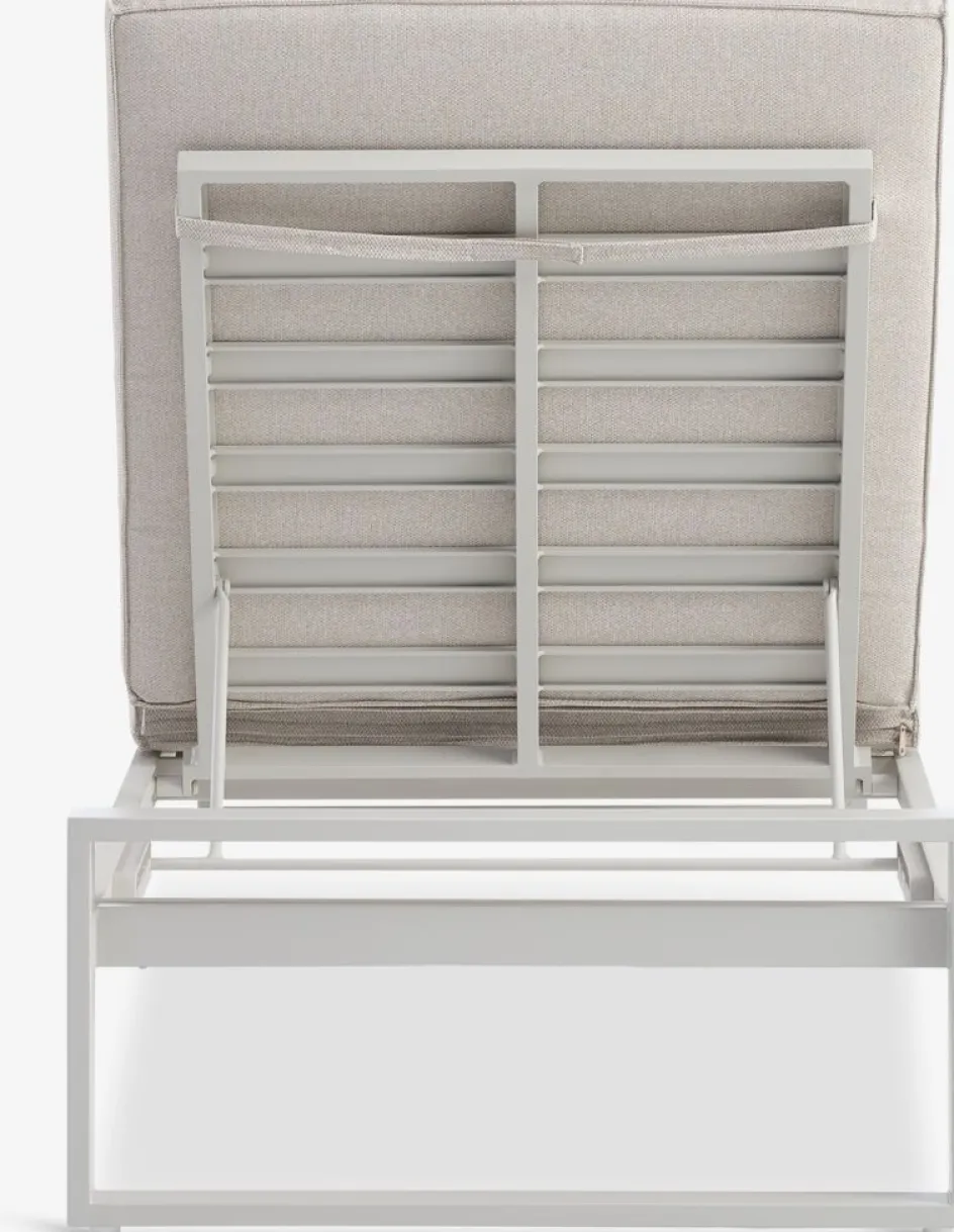 Hot VONGETumbona VONGE A75xL210 secado rápido beis Muebles De Jardín|Tumbonas