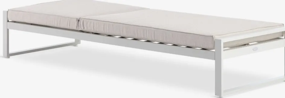 Hot VONGETumbona VONGE A75xL210 secado rápido beis Muebles De Jardín|Tumbonas