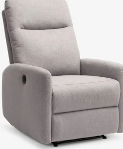 Hot VONSILDSillón reclinable VONSILD eléctrico gris claro Sillones